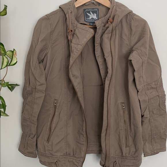 Spiewak Olive Hooded Jacket - Picture 3 of 10